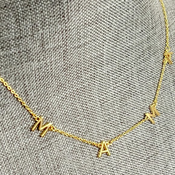 Mother's Day Gift For Mom Necklace Gift To New Moms Necklace Mom Jewelry Gold - Picture 5 of 17